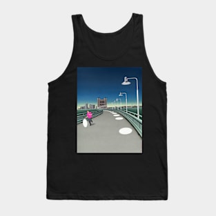 guy billout dark art Tank Top